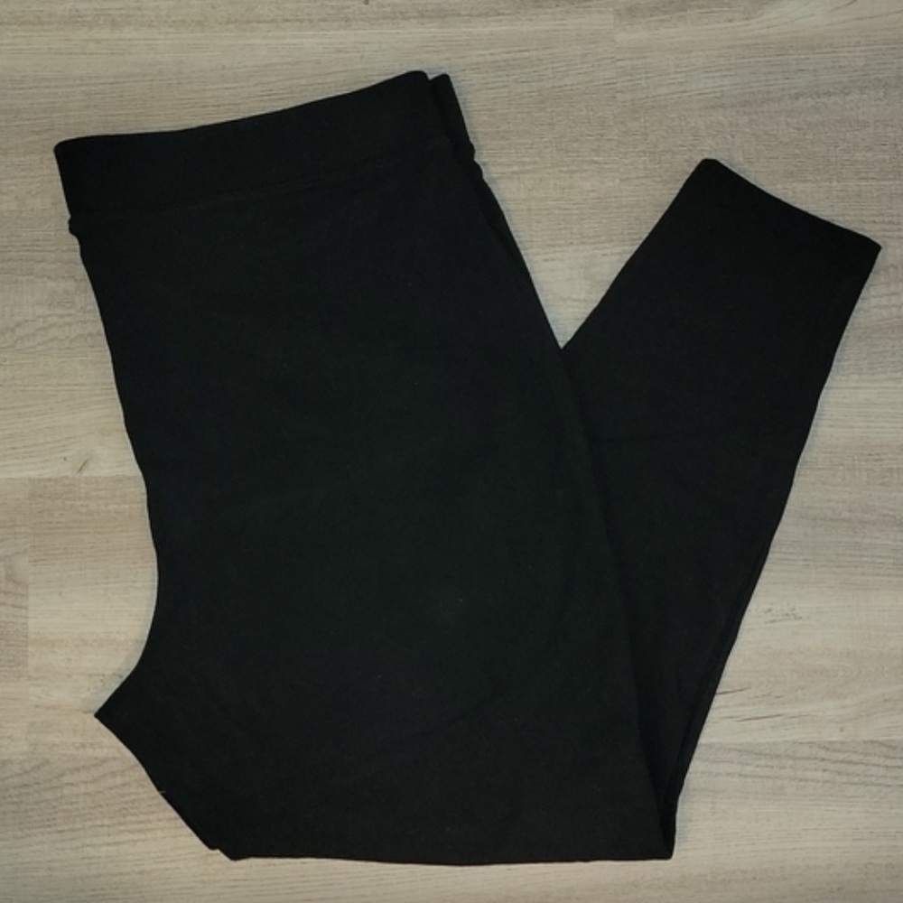 Old Navy Elastic Waist Leggings, XXL, Black